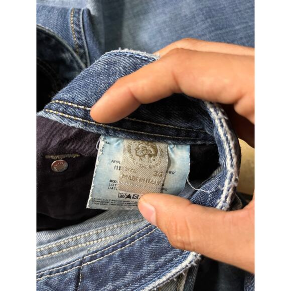 Diesel Larkee Y2K Vintage Straight Leg Jeans - Picture 6 of 10